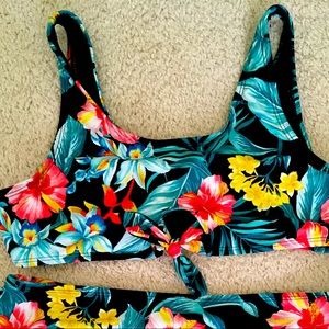 Girls 2 piece swim suit size XL